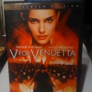 V FOR VENDETTA  DVD